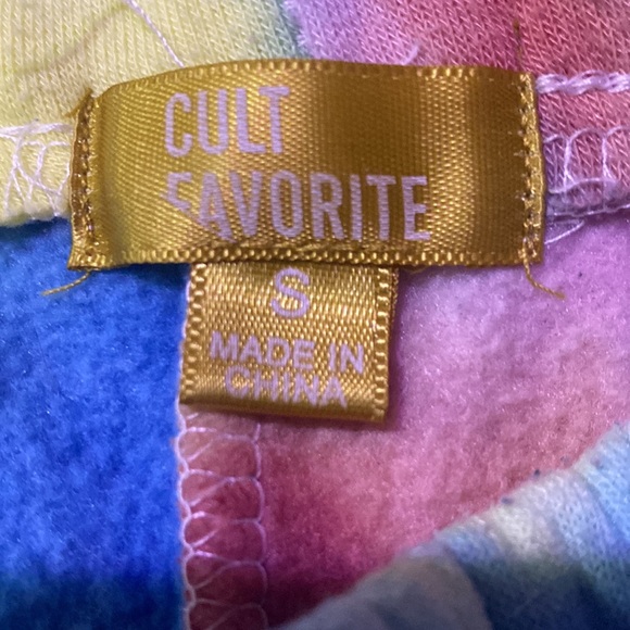 Drawstring waist, colorful track shorts - Picture 2 of 5